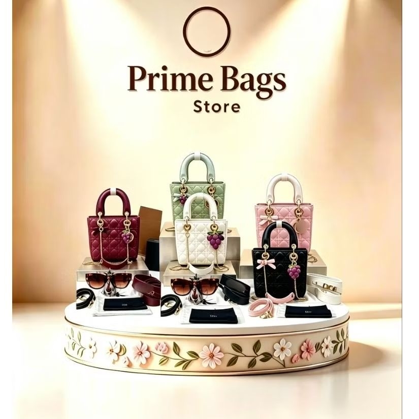 Prime Bags Store - D0RR Tas Tangan Wanita Set Kaca mata 20cm Classic Simpel Mewah Dilengkapi Tali Pa