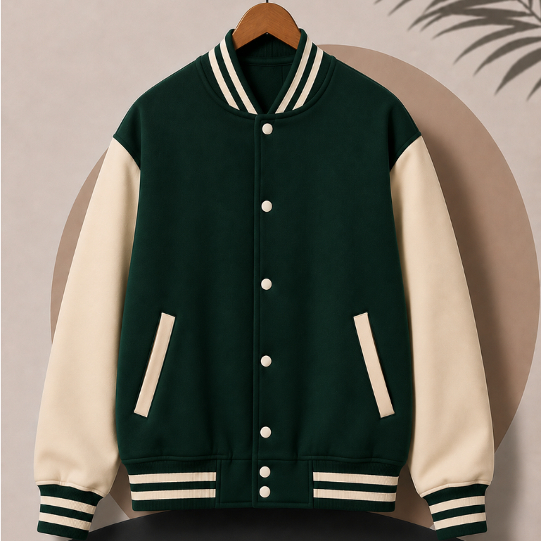 Jaket Varsity Polos Pria Wanita Jacket Baseball Original