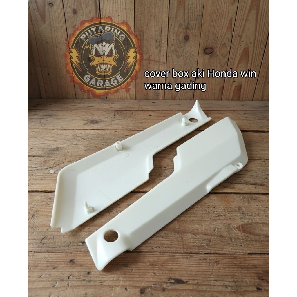 BODY SAMPING HONDA WIN 100 BAHAN ORI WARNA GADING