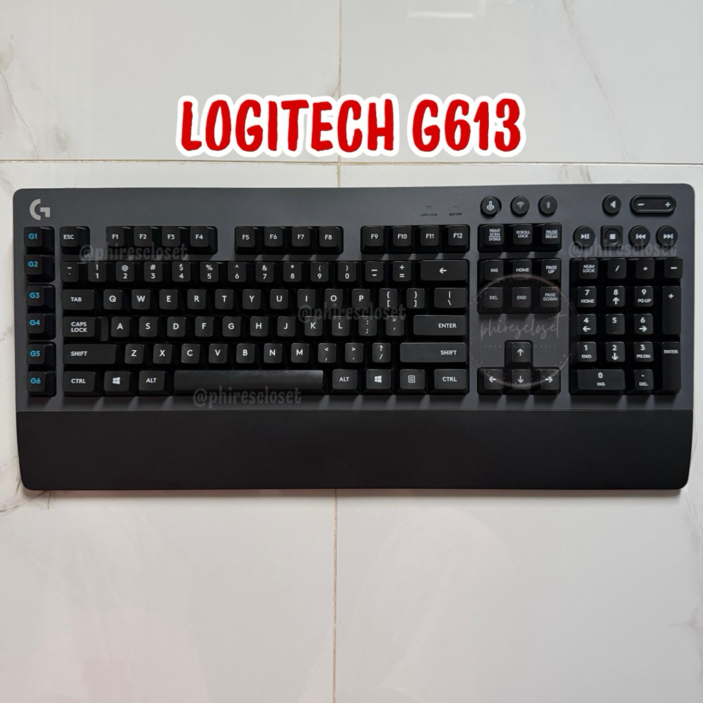 PRELOVED / SECOND - LOGITECH G613 Wireless Mechanical Gaming Keyboard
