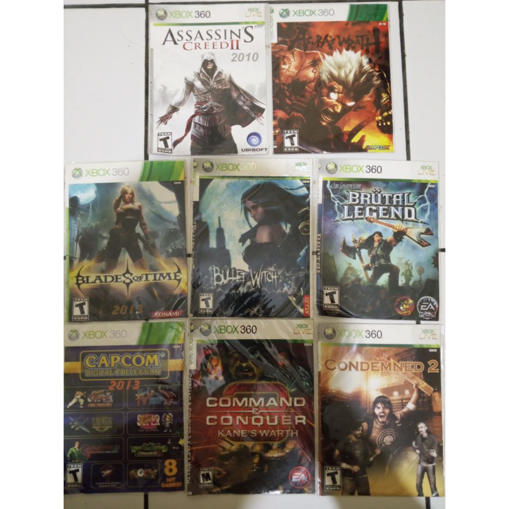 Kaset Xbox 360 second (Untested)