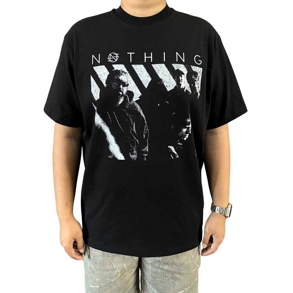 BAJU KAOS BAND NOTHING - STITCH SUPPLY 16S