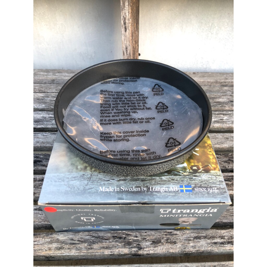 Frying Pan Trangia Mini Anti Lengket Mini Trangia 28 Fry Pan Original Trangia Non Stick Cooking Set 
