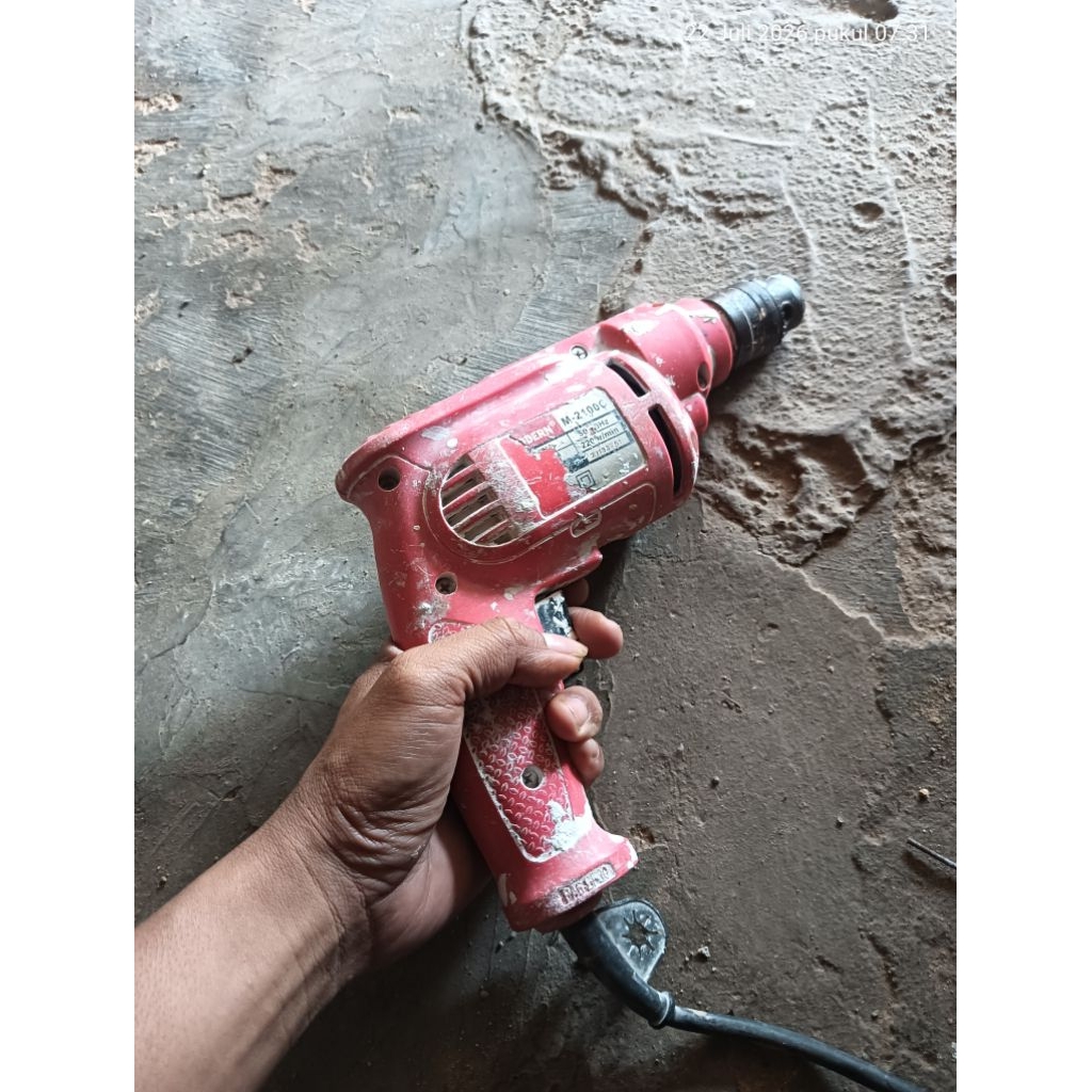 BOR MODERN BEKAS ORI, putaran BOLAK BALIK BELUM PERNAH BONGKAR, MESIN ALUS