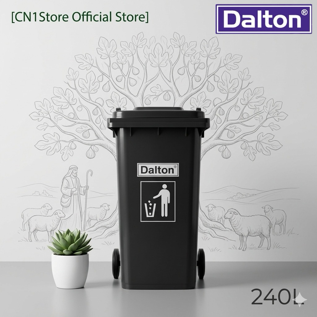 Tempat Sampah Roda 240 Liter (Dalton) - Tempat Sampah Sulo (Dalton)