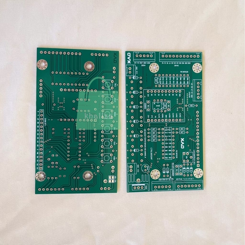 PCB FR4 DDS AD9850 PIC16F628A SSB HF Multiband