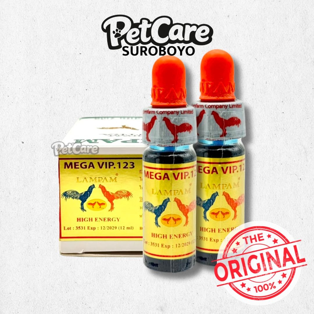 Doping Lampam Ayam Mega VIP | Doping Lampam original 100% Thailand | Mega VIP Lampam