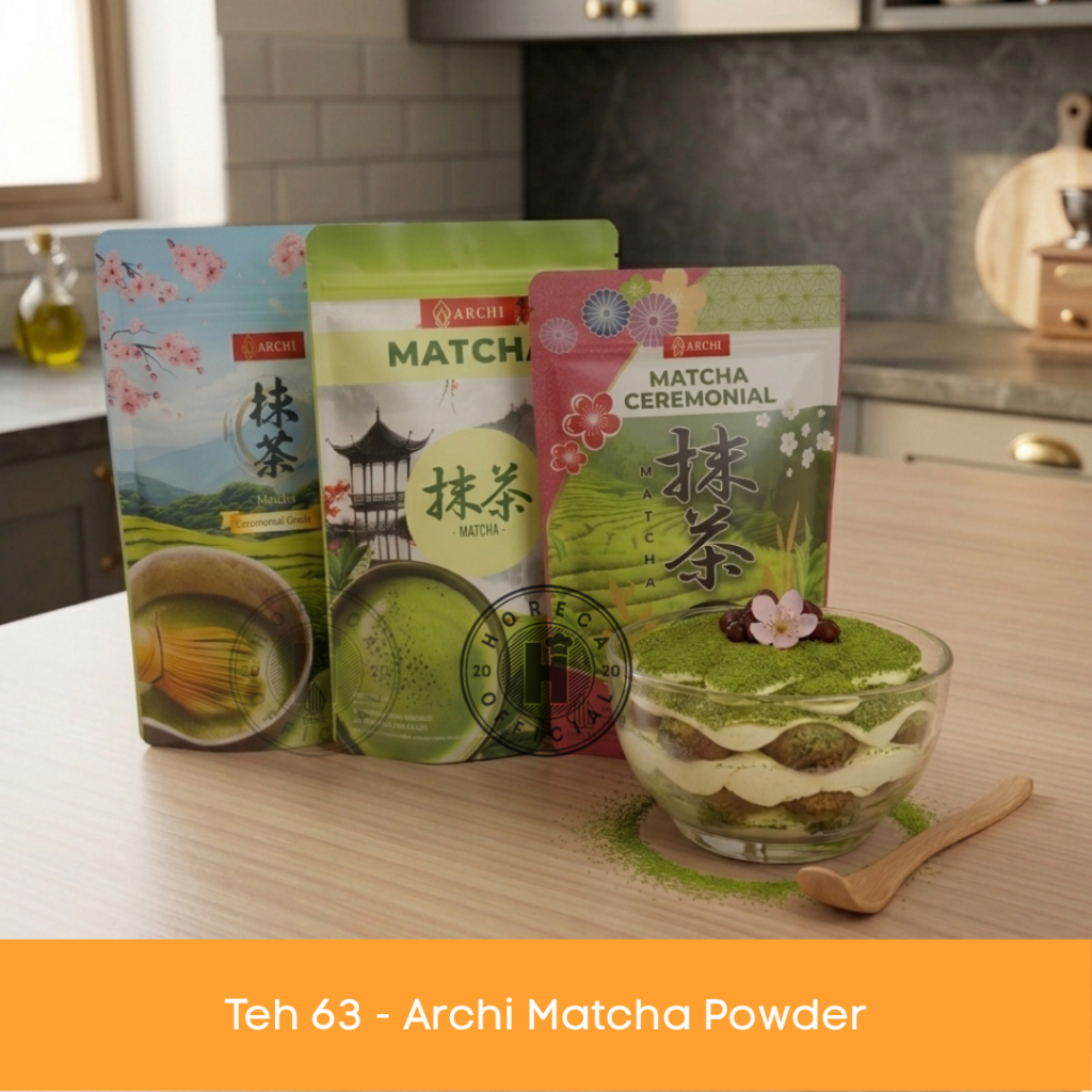 63 Archi Matcha Premium | Bubuk Matcha Premium