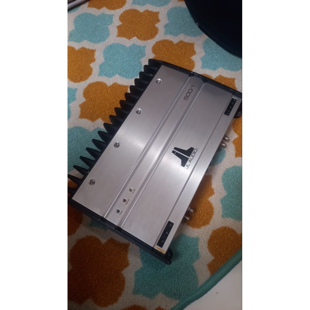 power monoblok jl audio 500/1