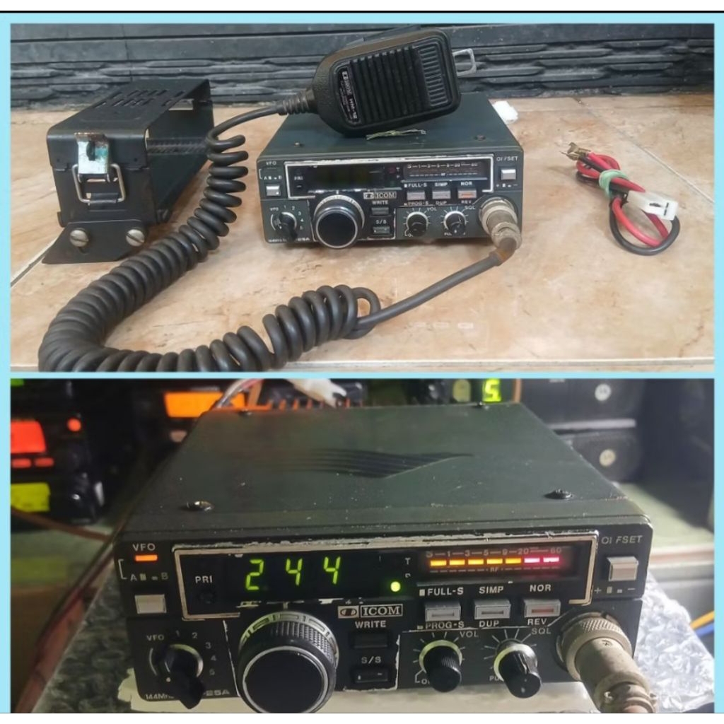 Icom IC-25a vhf Original Japan .