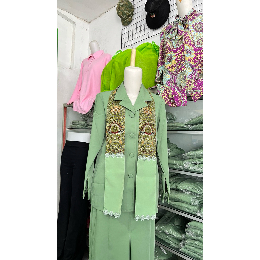 Baju persit PSH Muslim S/M/L/XL/XXL/XXXL