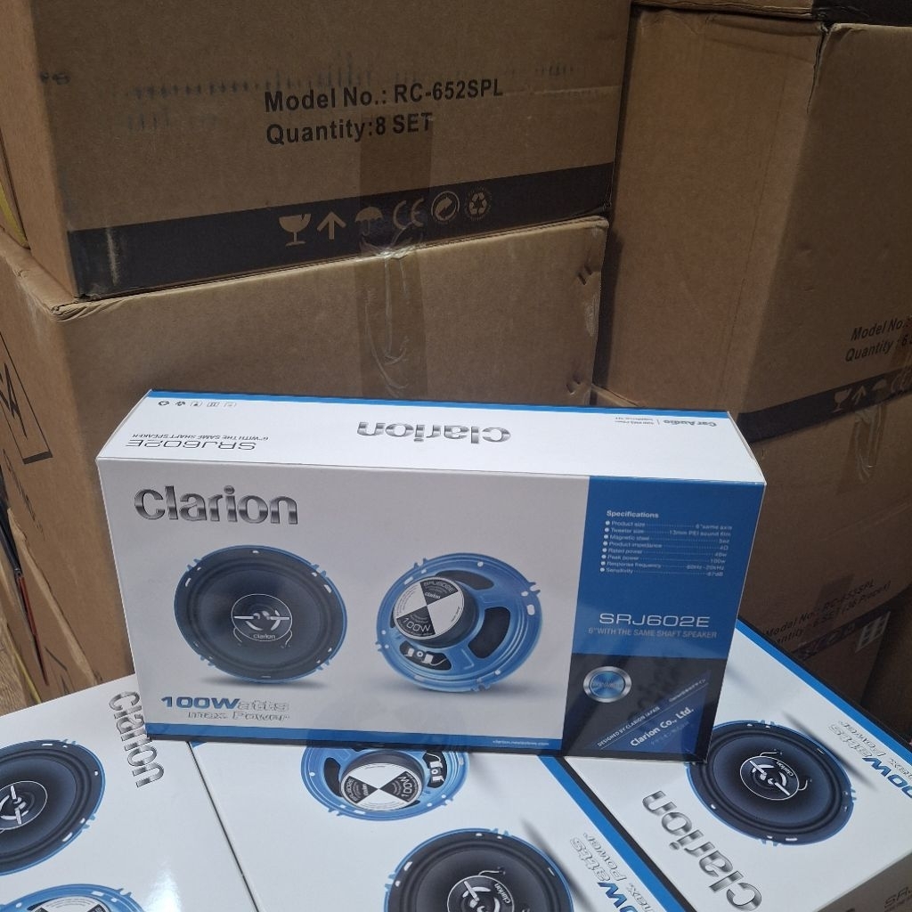 Speaker Clarion Coaxcial SRJ 602E 6.5 Inch / Speaker Clarion SRJ