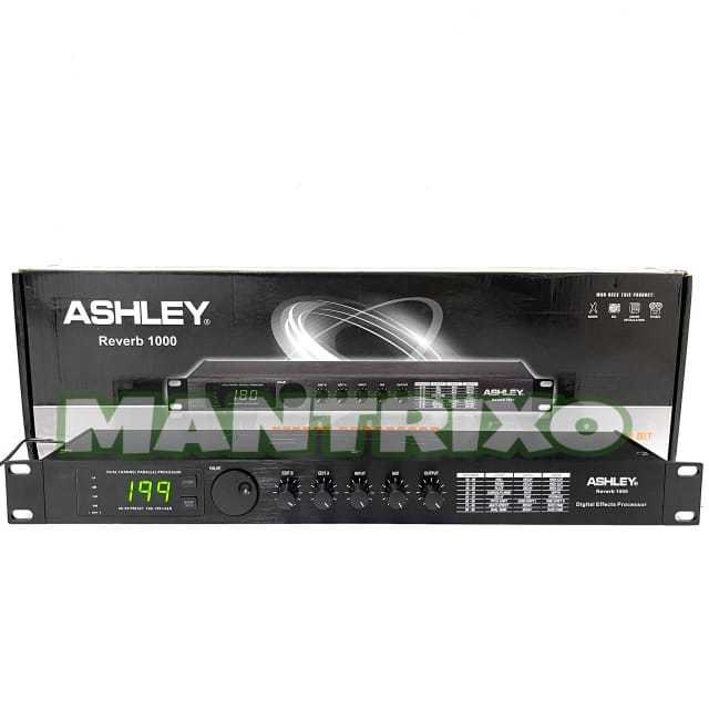 Efek Vocal Ashley Reverb 1000 Original Profesional Digital Effect Processor Reverb1000 Bagus Murah (