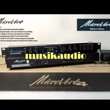 EFFECT VOCAL MICROVERB4 TAIWAN EFEK VOCAL MICROVERB 4 MADE IN TAIWAN