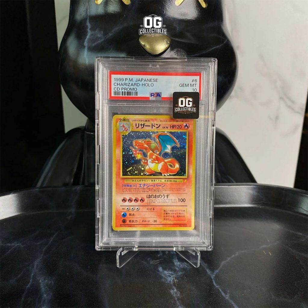 Pokemon TCG PSA 10 1999 Charizard Holo CD PROMO 006