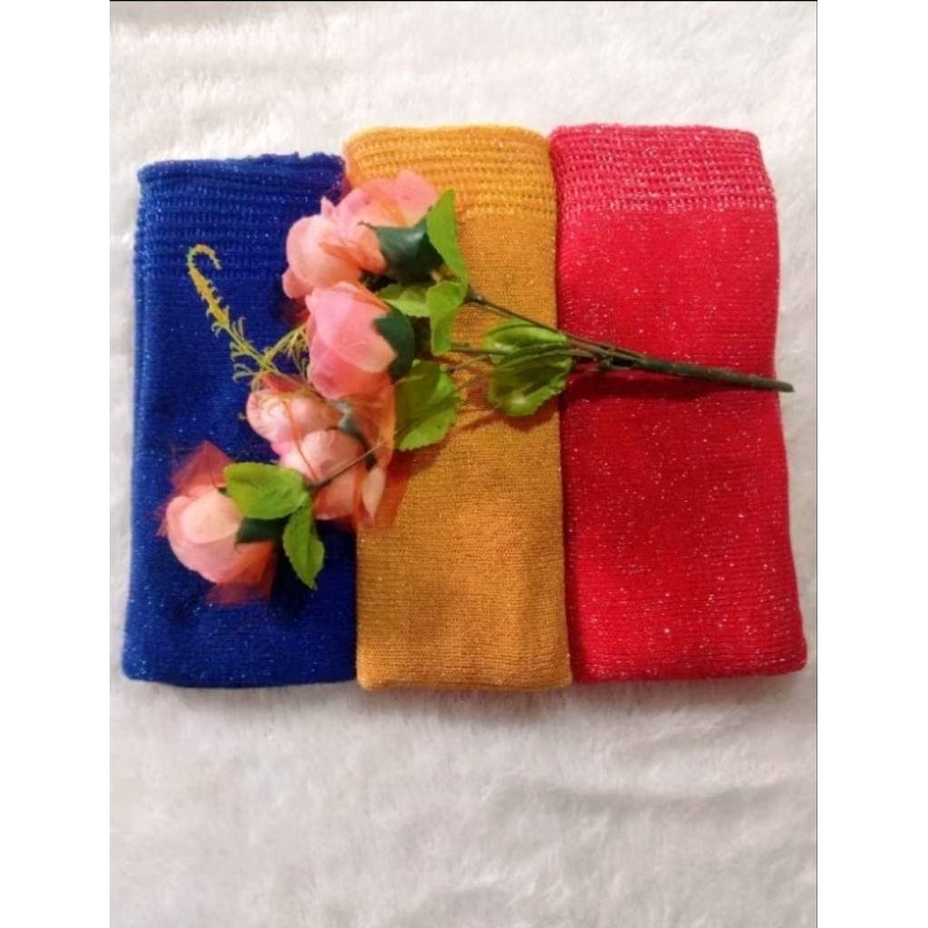 pasmina gliter rajut/pashmina rajut gliter/jilbab rajut/pasmina pengantin
