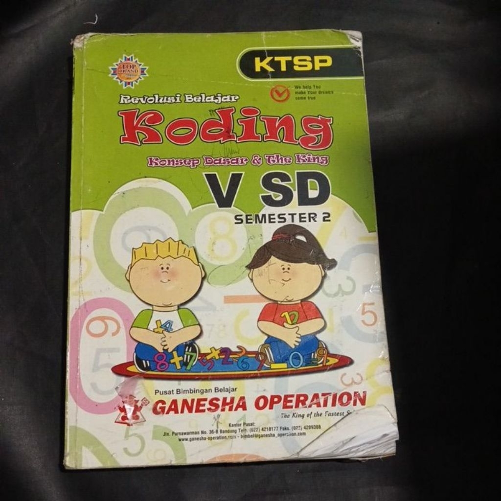 Resolusi belajar koding kelas 5 sd ganesha operation