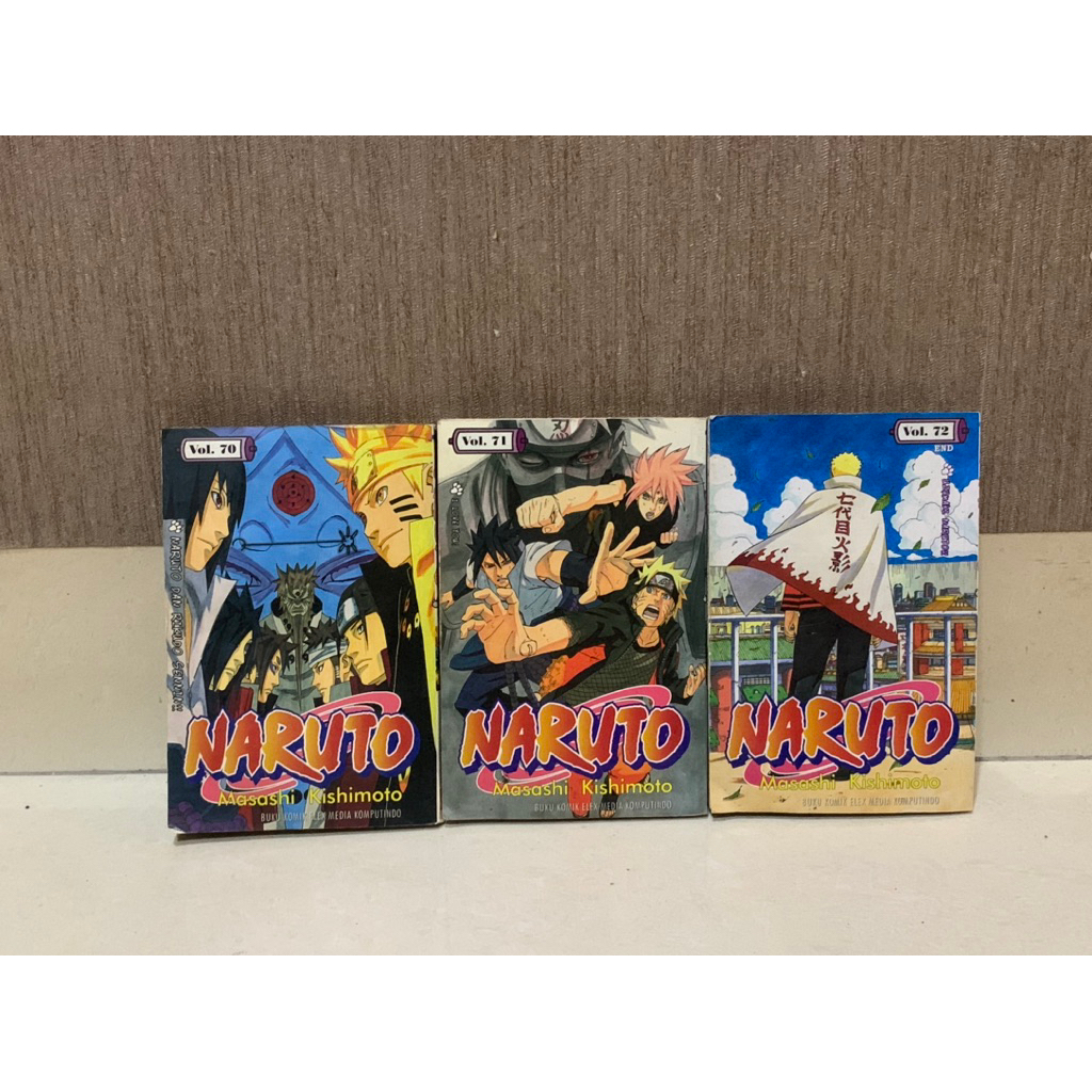 HARGA SET - Komik Naruto 70,71,72