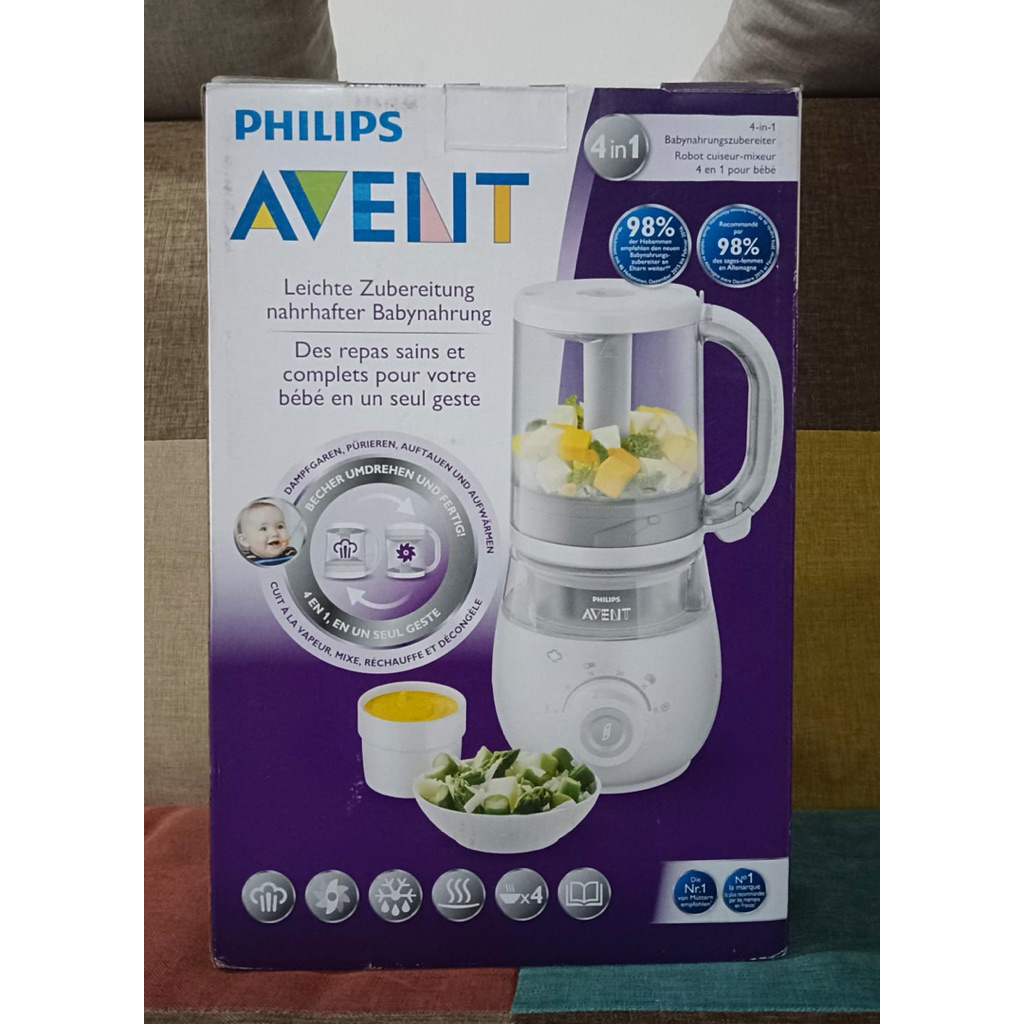 FOOD PRODESSOR/BLENDER MPASI 4in1 AVENT PHILIPS