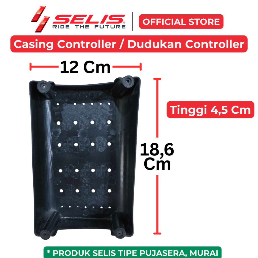 SELIS - Kotak Casing Controller / Tempat Dudukan Controller Sepeda Listrik Universal ( Controller Ca