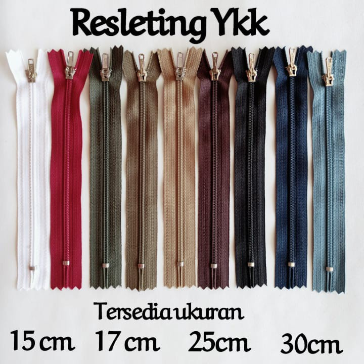 RESLETING YKK 15CM BIJIAN