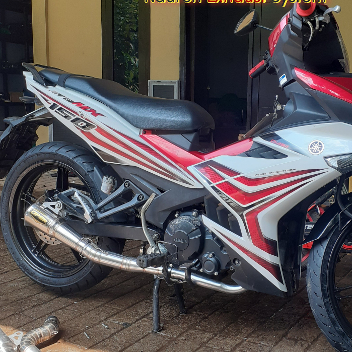 Knalpot OPBR untuk motor Yamaha Mx King / Mx135 Lama