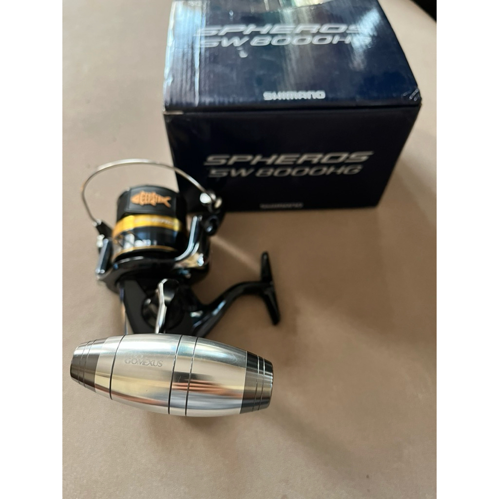 shimano Shpeeros 8000 HG second / bekas 95%knobGomexus