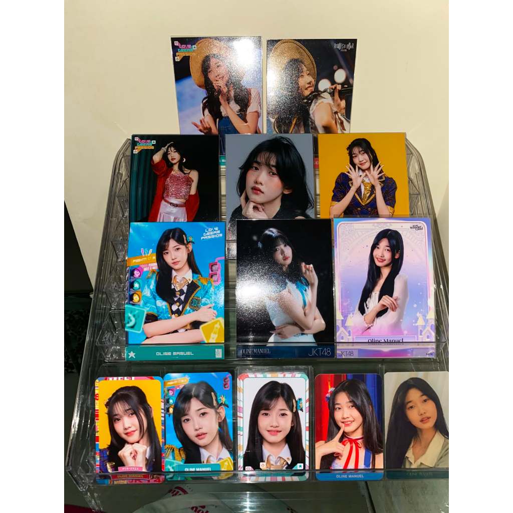 Photopack dan Photocard Oline Manuel JKT48