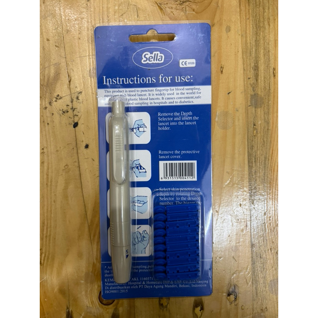 •Sella Lancet Click Pen