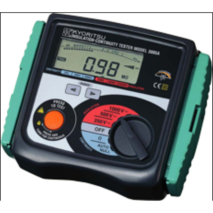 Kyoritsu 3005A Megger Digital Insulation Continuity Tester Megger