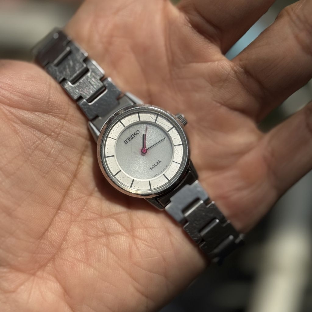 Jam Wanita Seiko Solar Asli