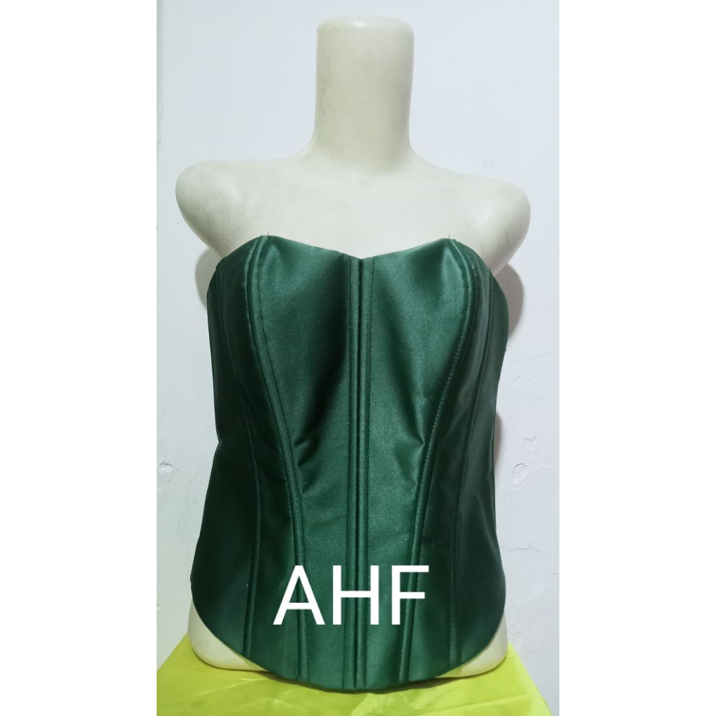 LONGTORSO/KAMISOL KEBAYA SATIN/BUSTIER RESLETING ADJUSTABLE