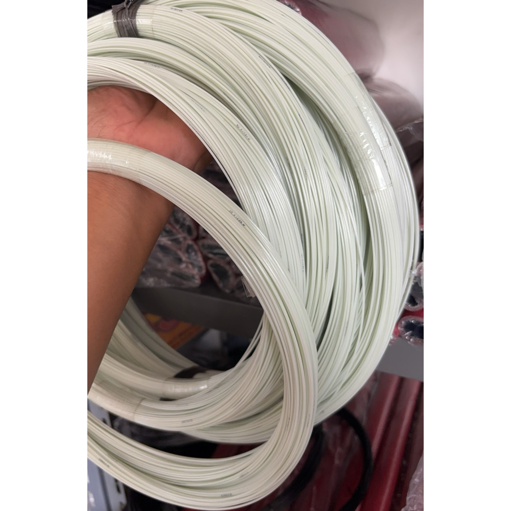 jeruji ruji fiber putih 1,3mm x 100m untuk kandang dan layangan