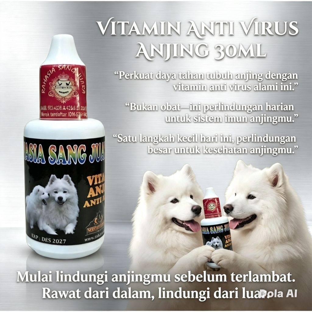 VAKSIN ANTI VIRUS ANJING 30 ml