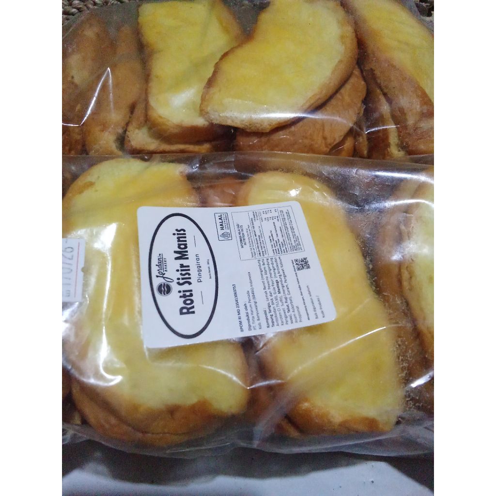 Pinggiran roti sisir JORDAN
