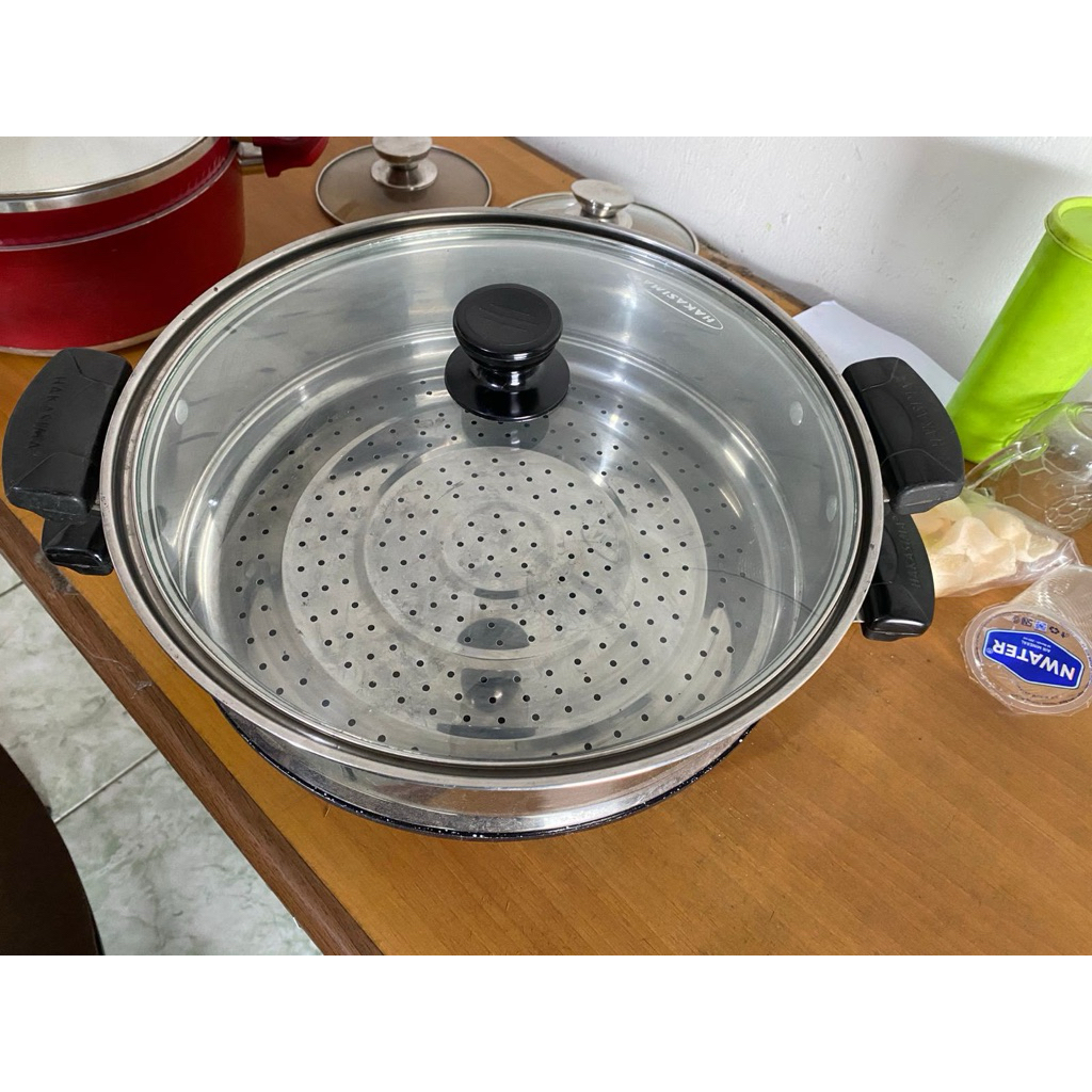 Wok Steamer Hakasima Tanpa Dus