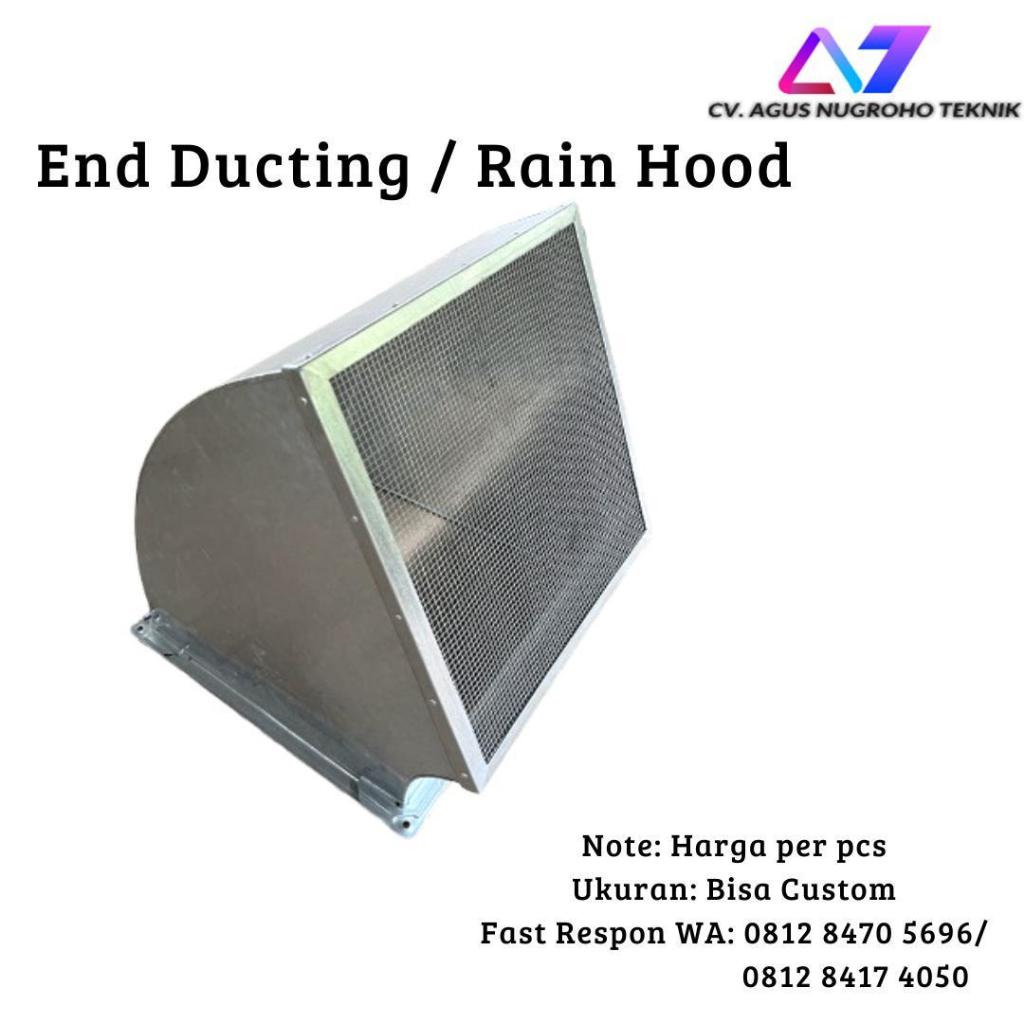 Ducting Rain Hood / End Ducting Exhaust Fan