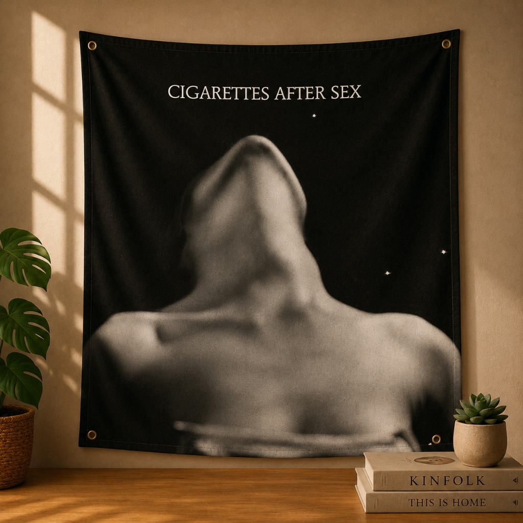 Bendera Band/Miniflag/Poster Kain Band Cigarettes After Sex