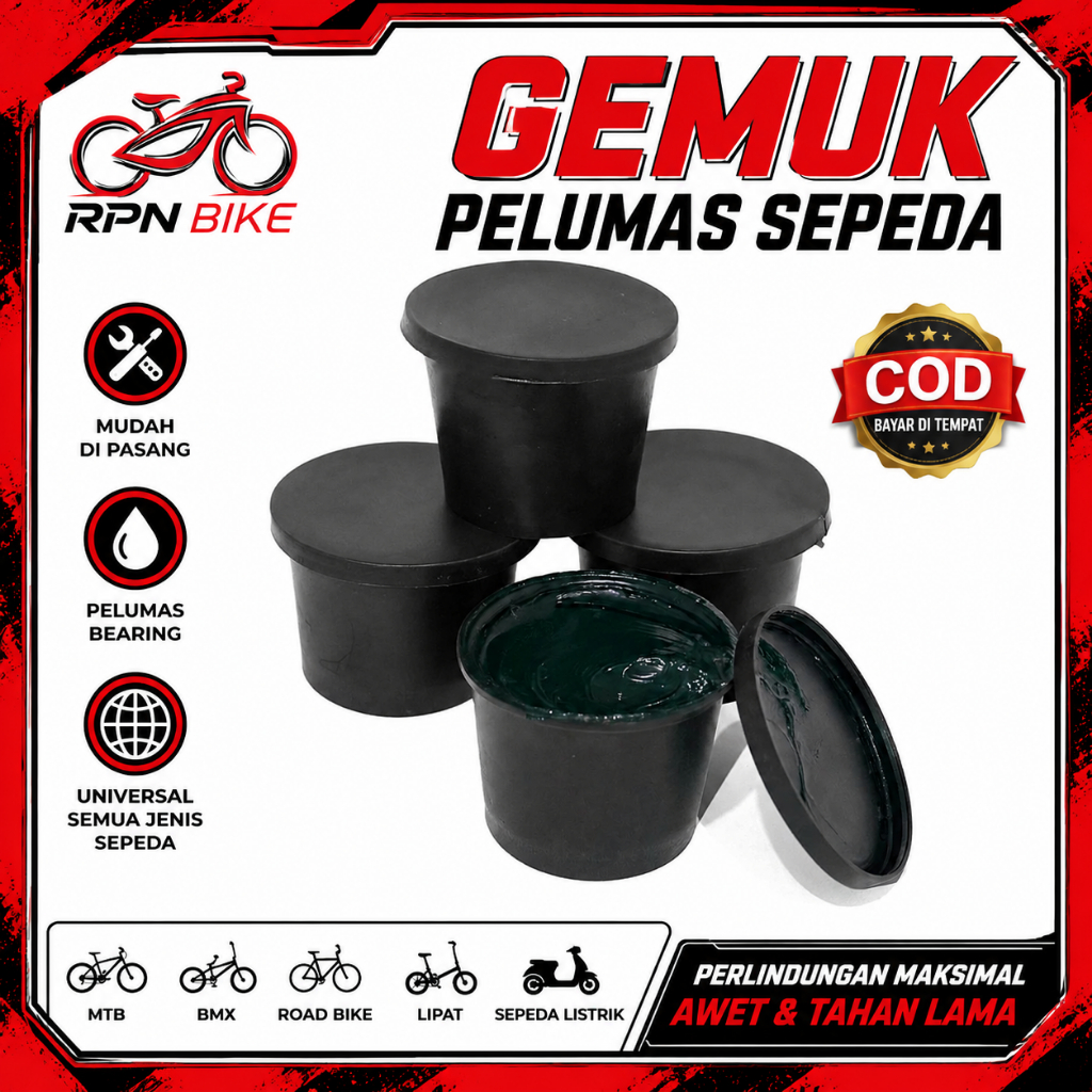 gemuk bearing stempet pelumas bearing siap pakai