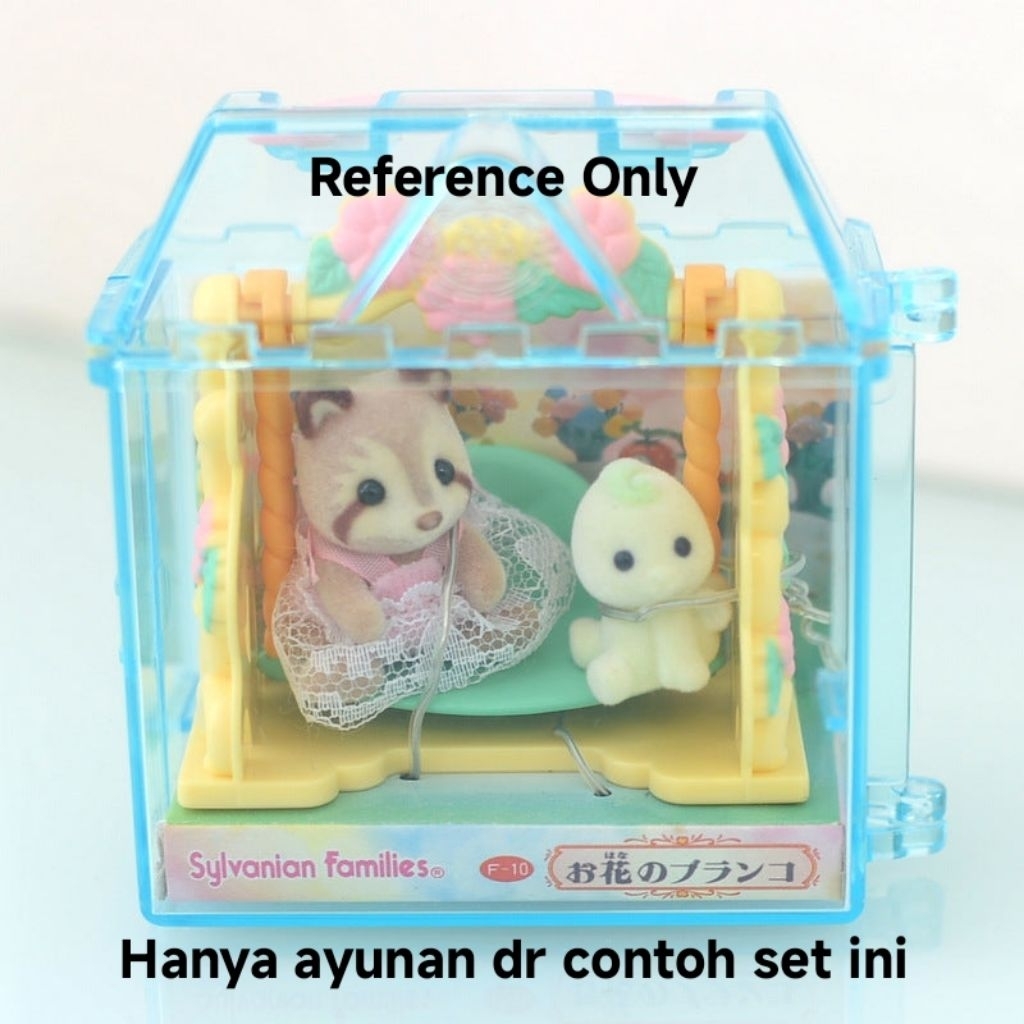 Sylvanian Families Vintage Rare Flower Swing 1997 Preloved -fashion-
