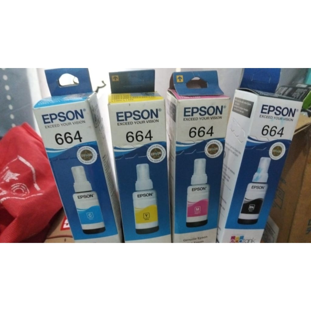 TINTA EPSON 664 SATU SET
