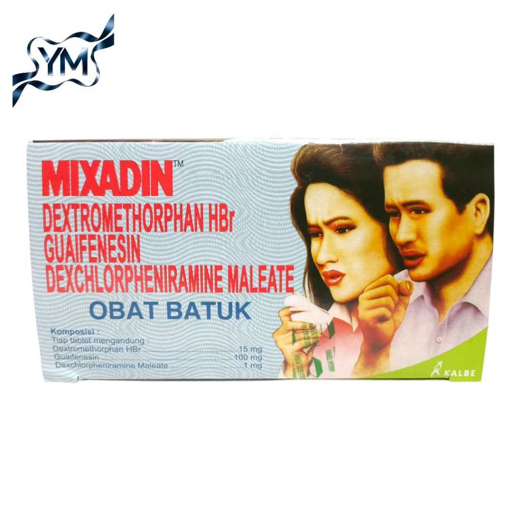 Mixadin Obat Batuk 1 Strip 4 Tab [Ym]