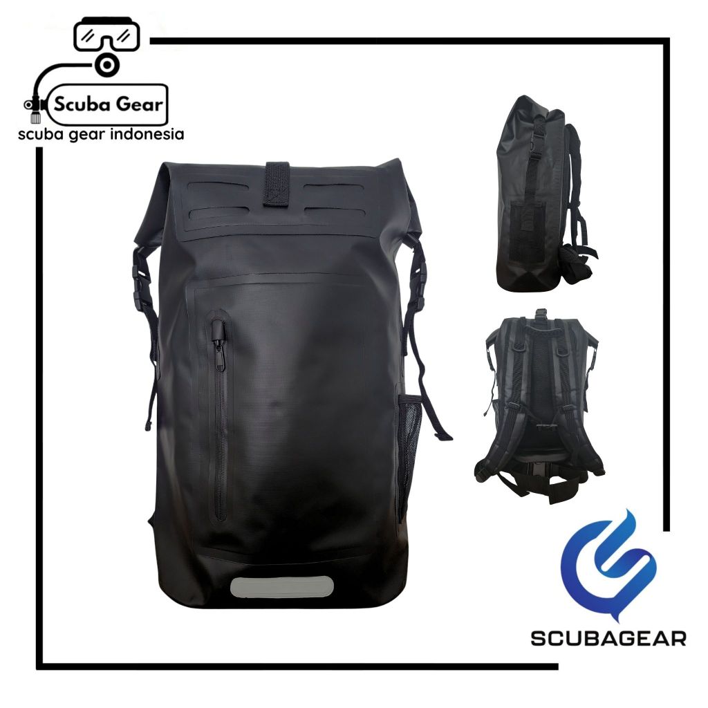 SCUBAGEAR [DBBP] Dry Bag Backpack 35L Black