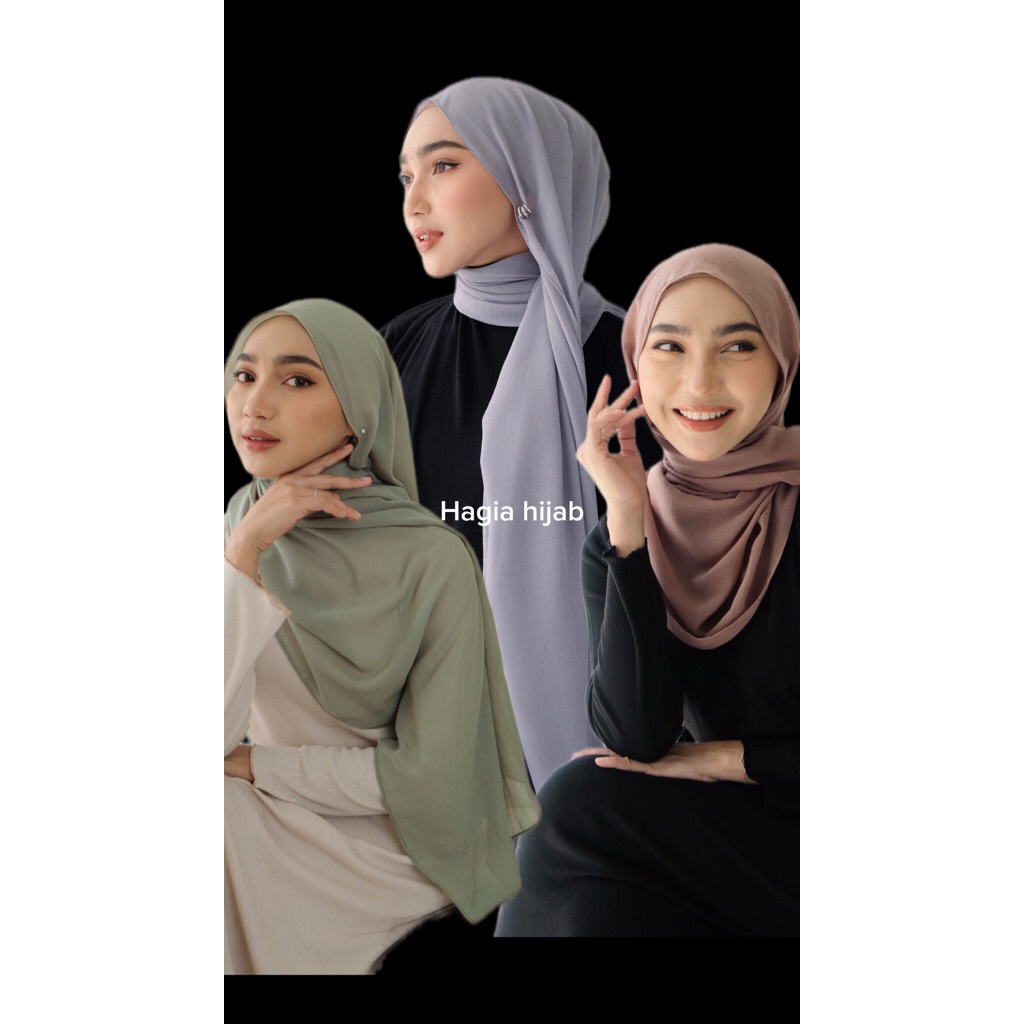 Hagia Pashmina Voal Shawl