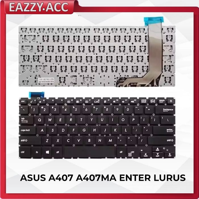 Keyboard Asus A407 A407M A407U A407 X407 A407MA A407UB X407 X407M Black