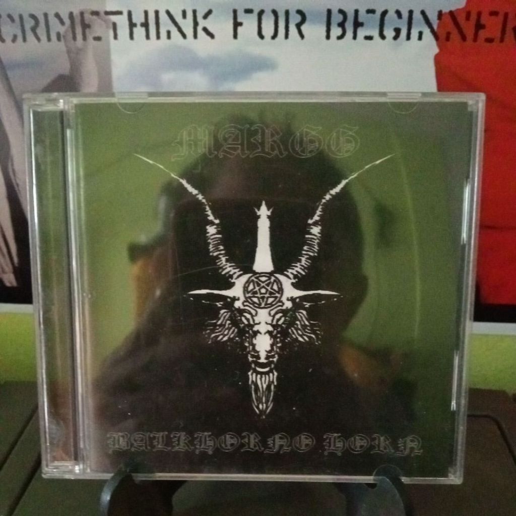 cd black metal MARGG - Balkhorno Horn