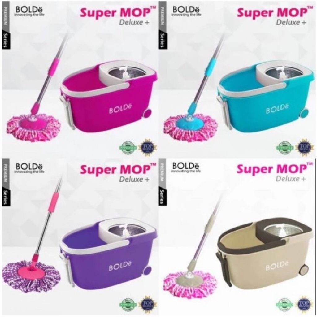 Alat Pel Wadah BOLDe Super Mop Deluxe+ / Alat Pel Modern BOLDe