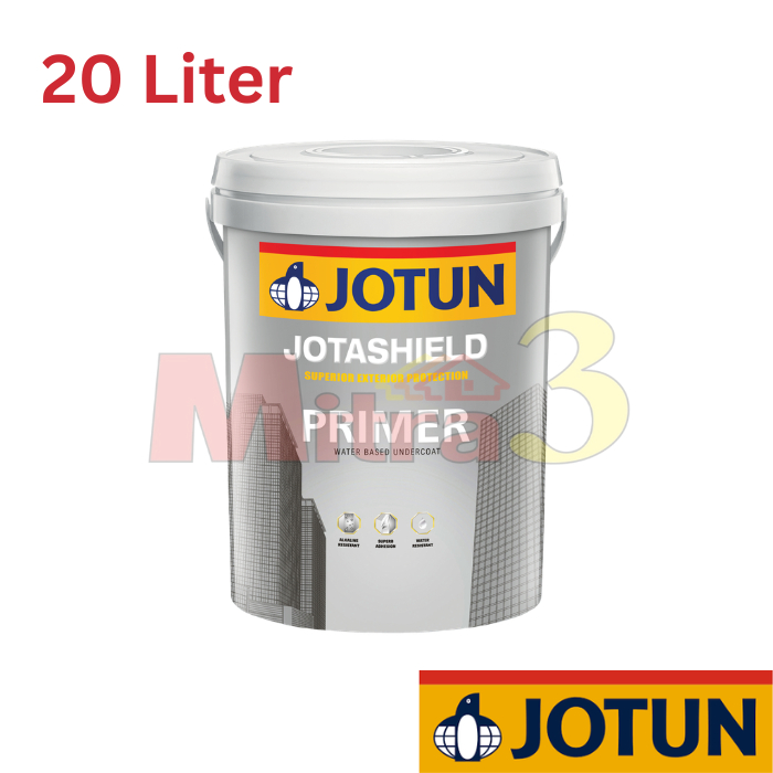 Cat Dasar Tembok JOTASHIELD PRIMER 20L Dinding Interior Exterior 20KG JOTUN