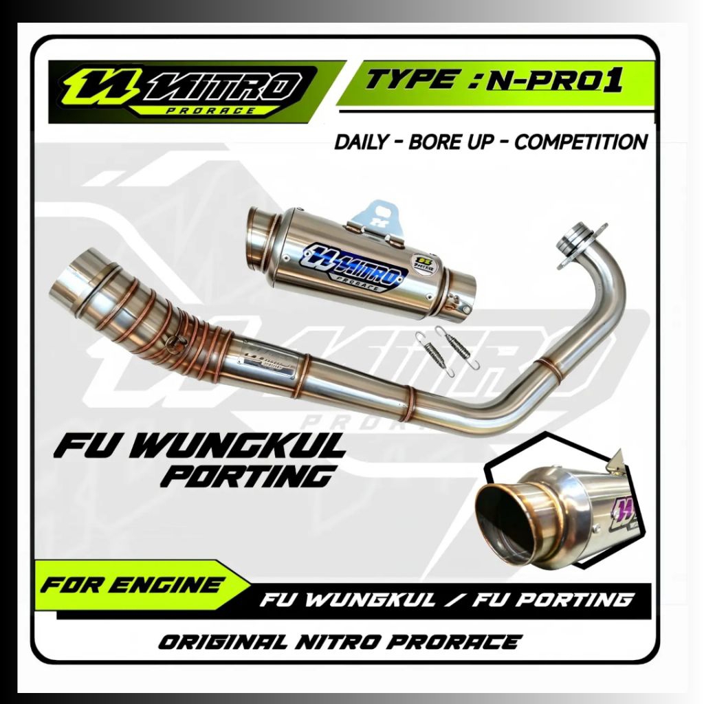 knalpot FU wungkul, knalpot FU porting,knalpot nitro prorace, knalpot satria FU, knalpot BALAP