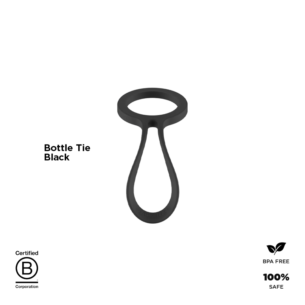 24Bottles Bottle Tie - Tuxedo Black